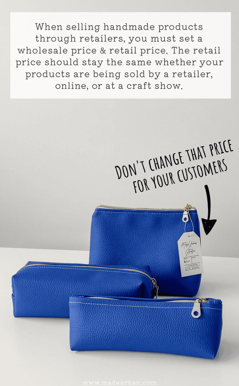 Selling handmade wholesale