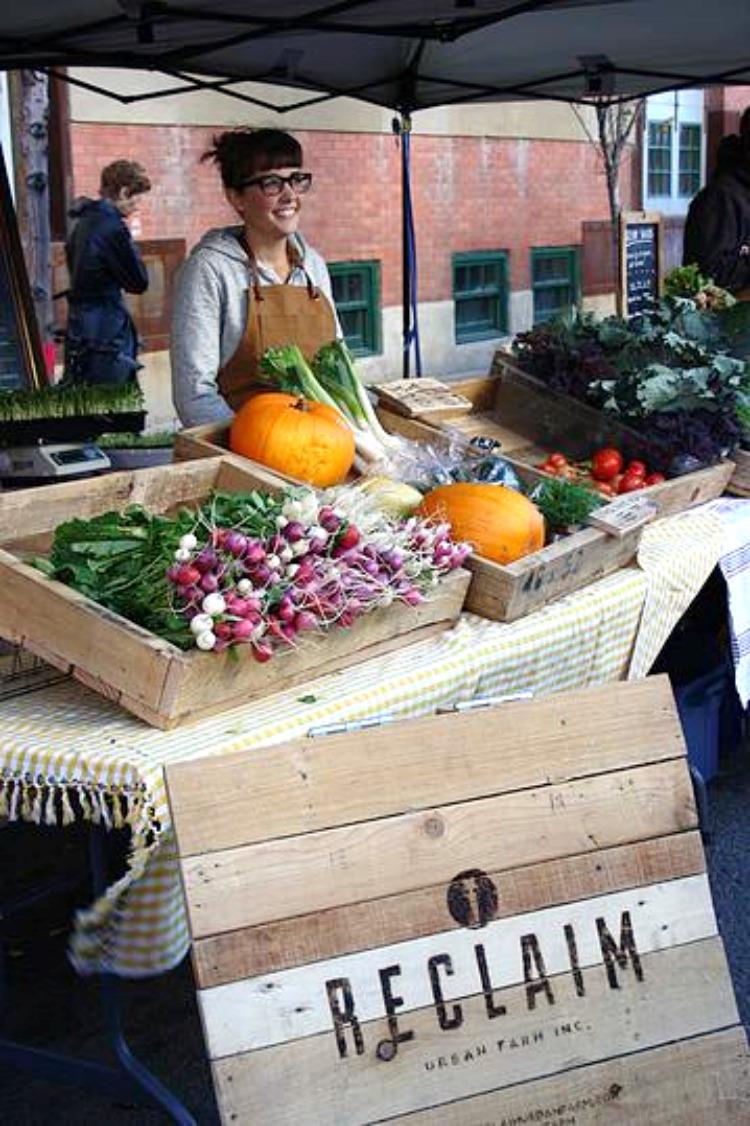 Reclaim Urban Farms' Booth