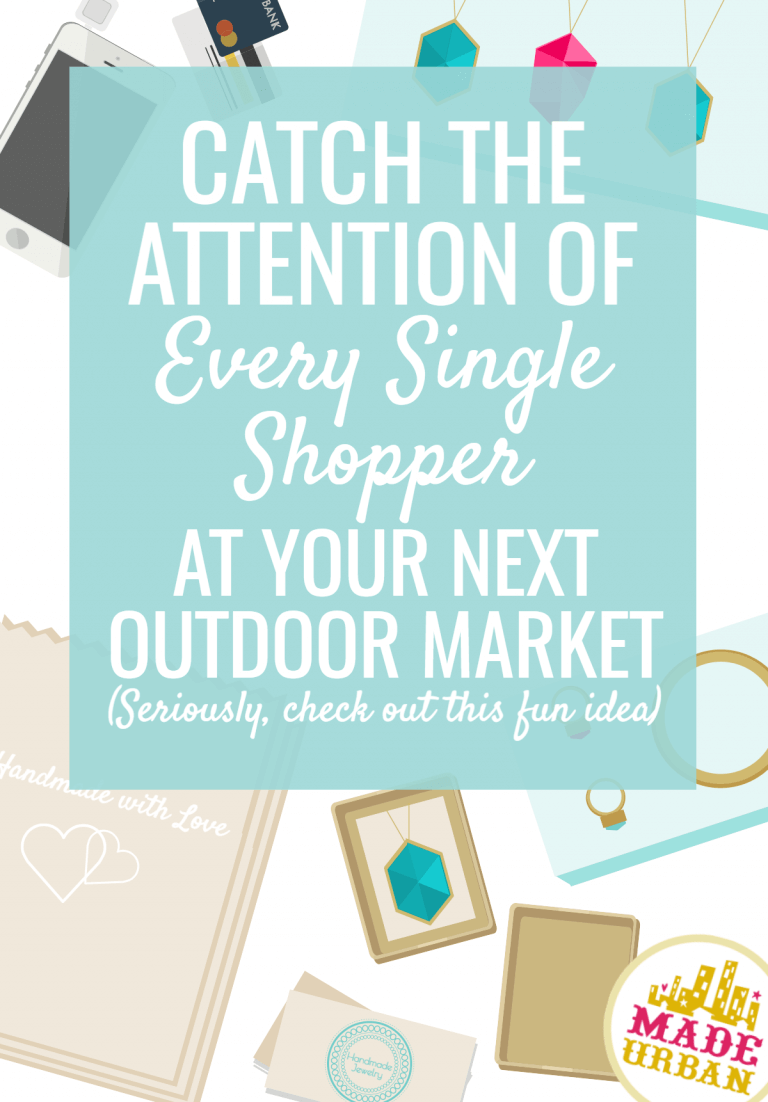 How to Attract More Shoppers to your Outdoor Market Booth