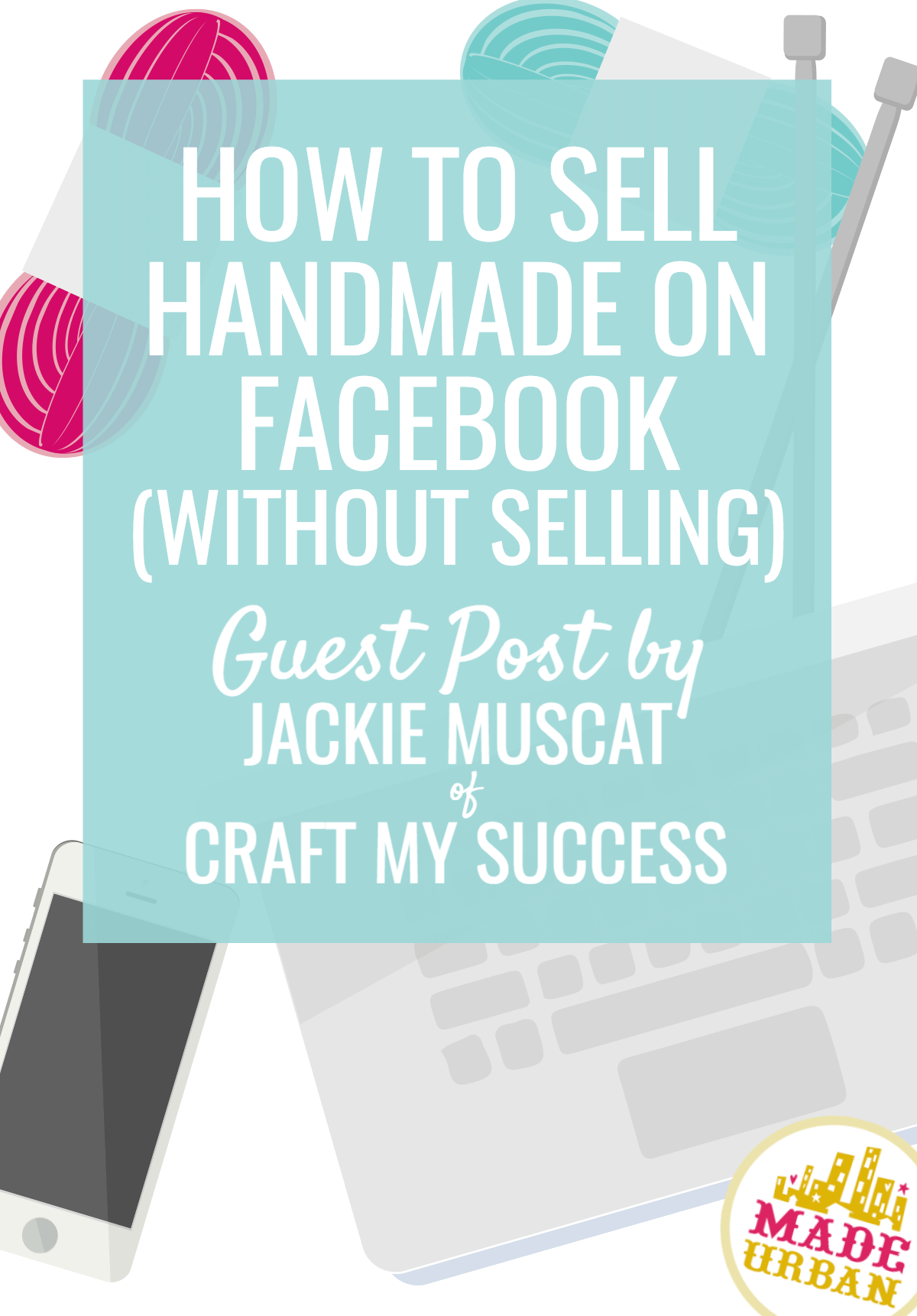 Facebook has over 2 billion users but as a Facebook coach for makers and artists, I know that it’s a struggle to get your posts seen. Here are 4 types of posts that will get your handmade products seen and sold without actually selling