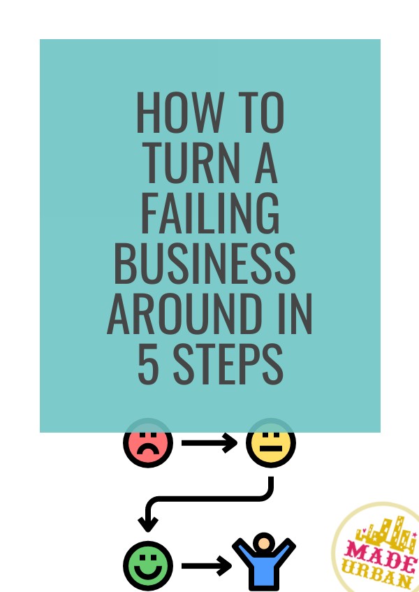 How To Turn a Failing Business Around in 5 Steps