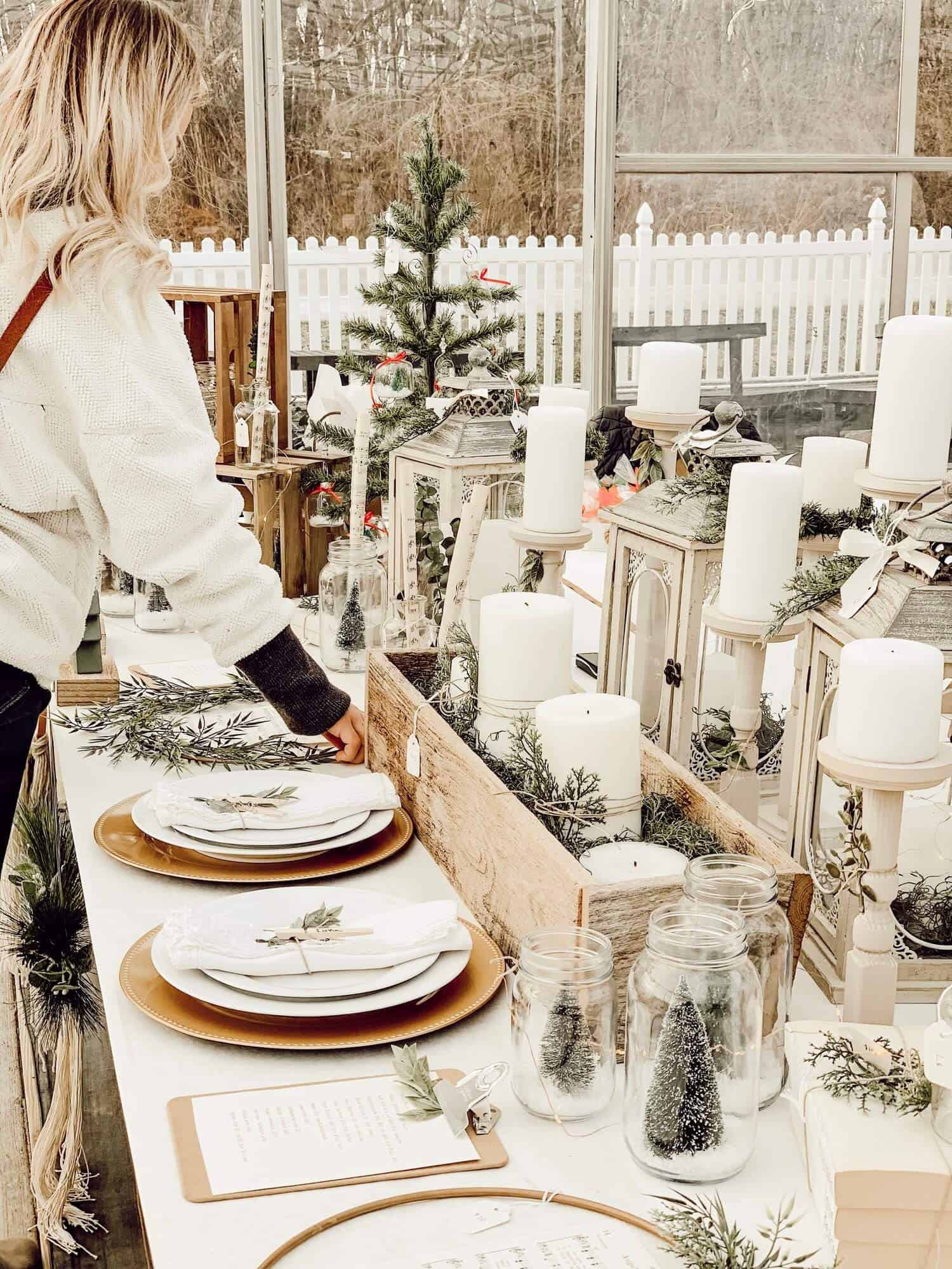 Our Blue Abode craft show table