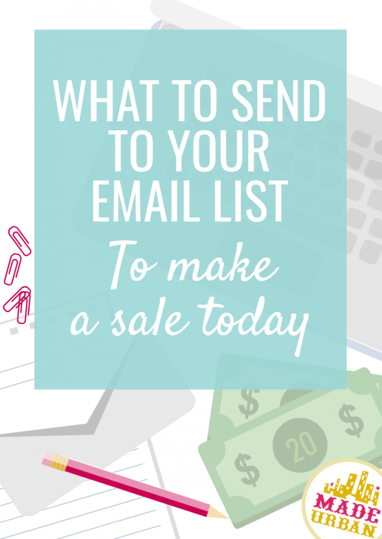 What to Send to your Email List