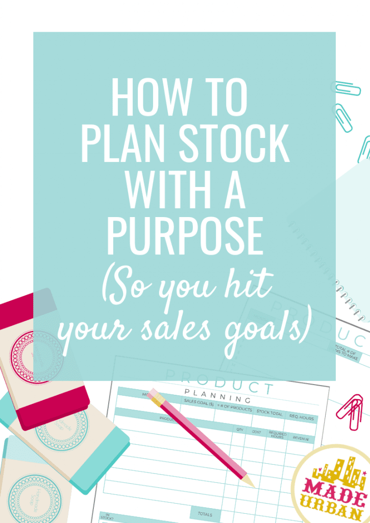 How to plan stock with a purpose 