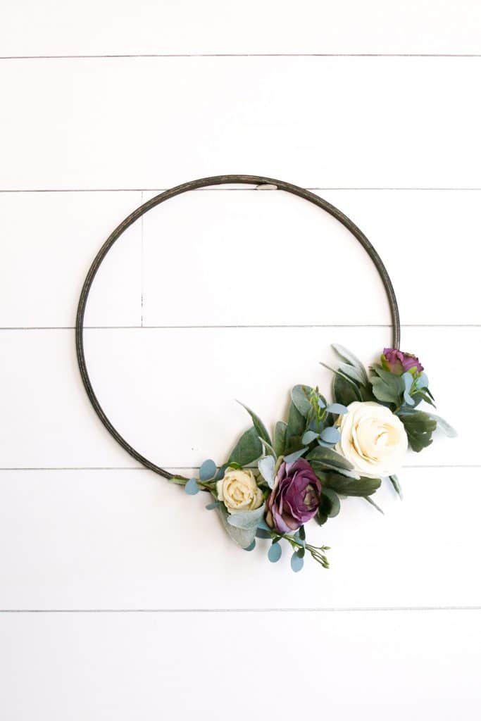 Hoop wreath