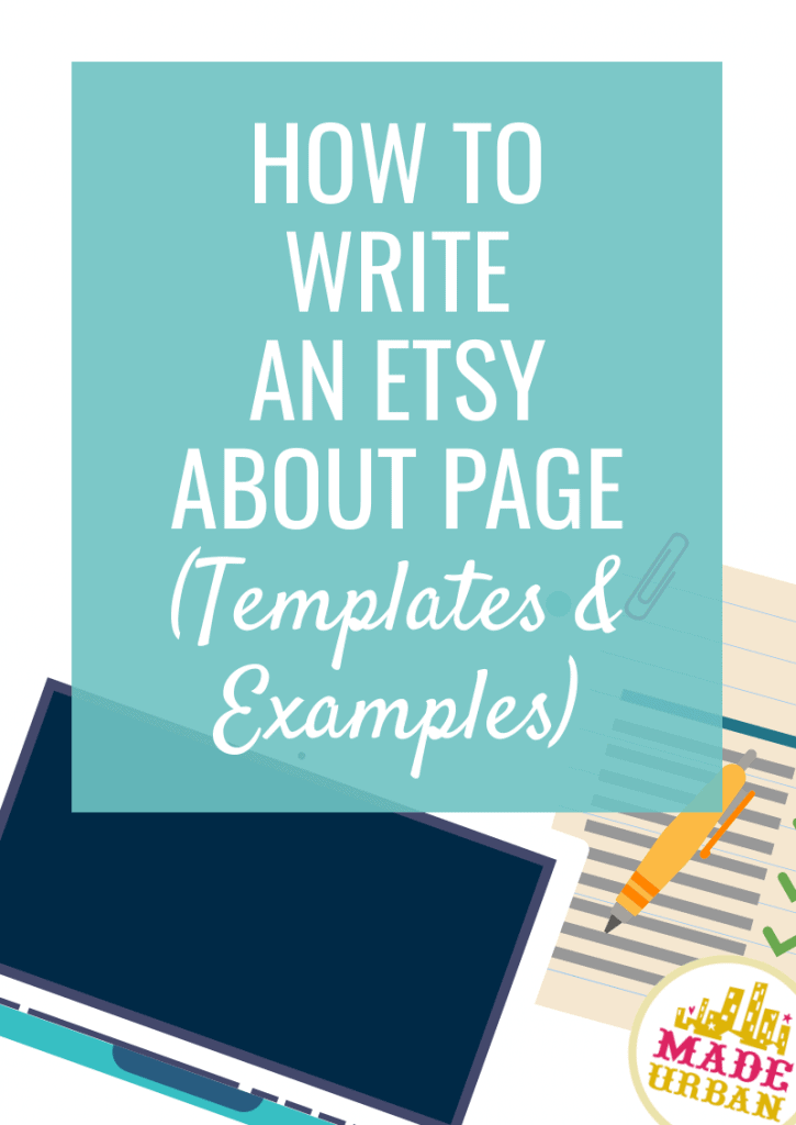 How to Write an Etsy About Page