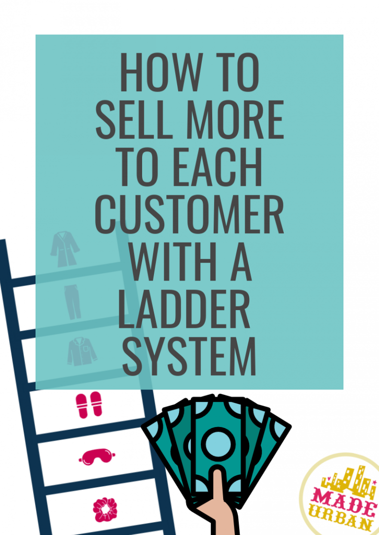 How To Sell More to Each Customer (w/ a Ladder System)