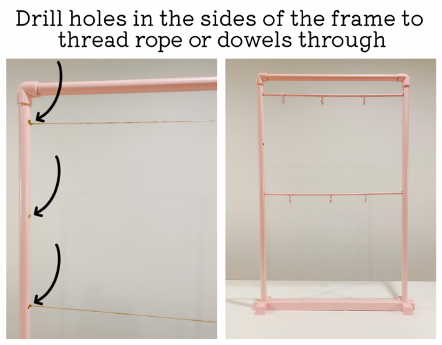 PVC frame ladder