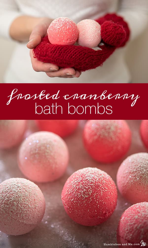 bath bomb stocking stuffer diy