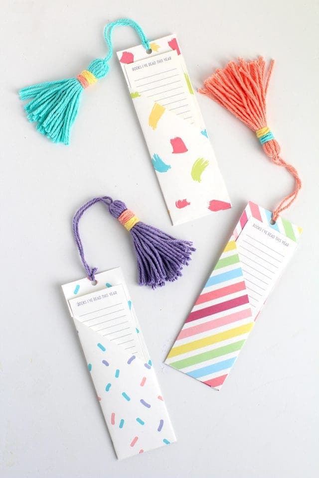 Bookmark DIY stocking stuffer