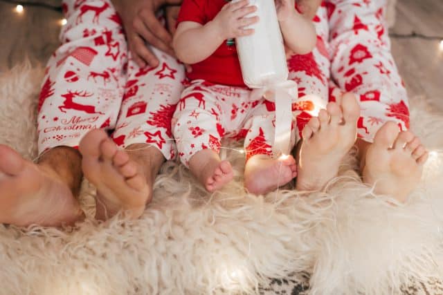 Matching Christmas pajamas