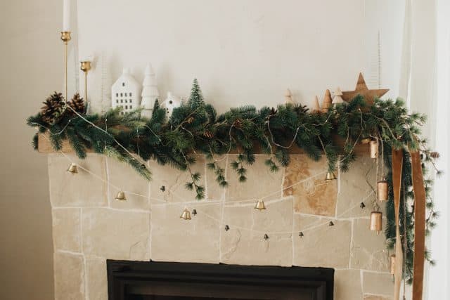 Christmas Mantel decor