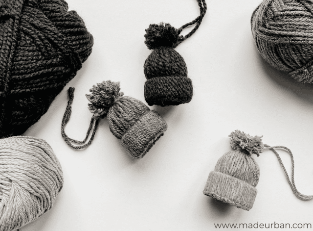 Yarn Christmas ornaments to make and sell