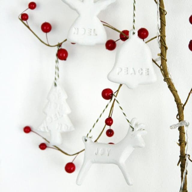 clay ornaments stocking stuffers