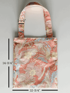 How to Sew a Simple Lined Tote Bag (that looks professionally made ...