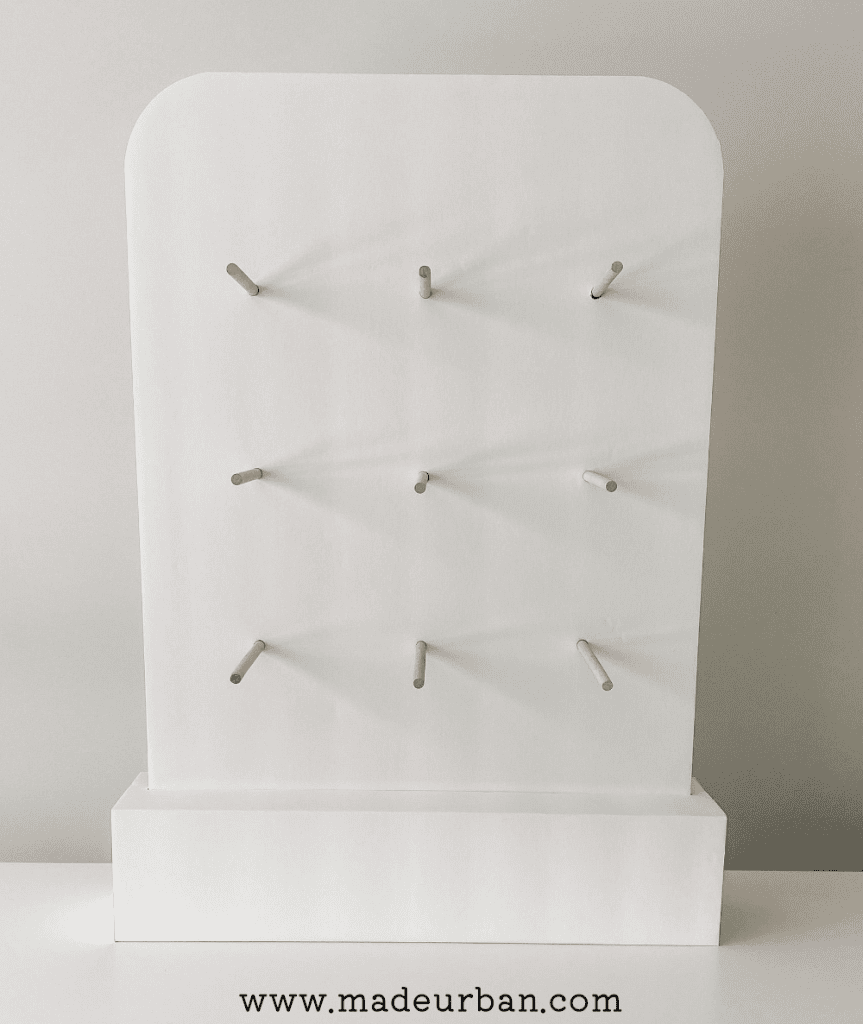 How To Make a Scrunchie Display Stand (for under $25) - Made Urban