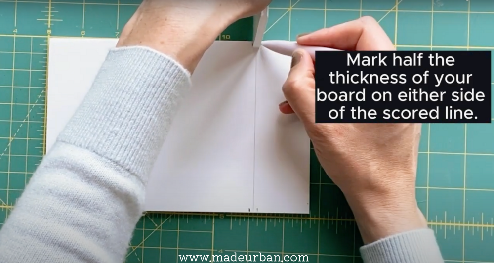 Mark foam core thickness