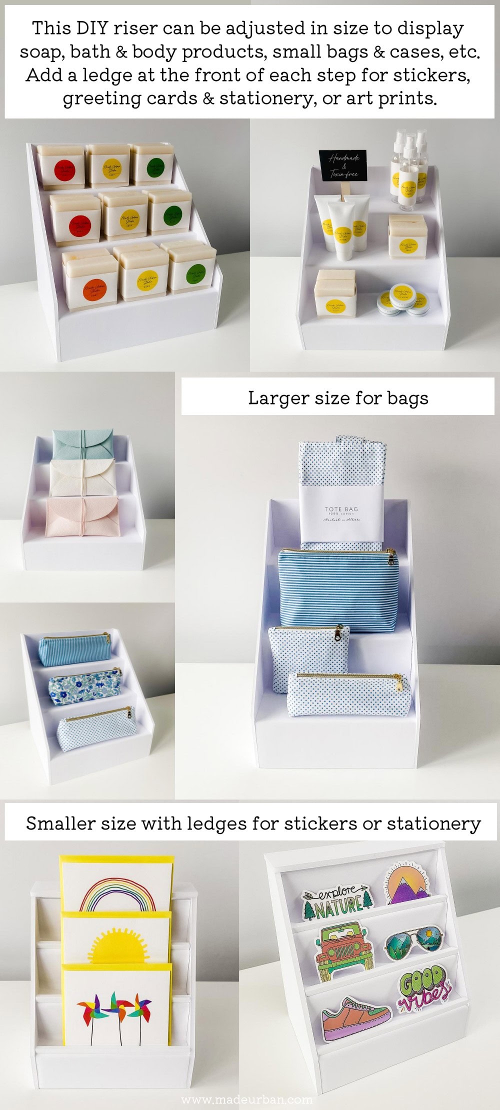 Riser display options