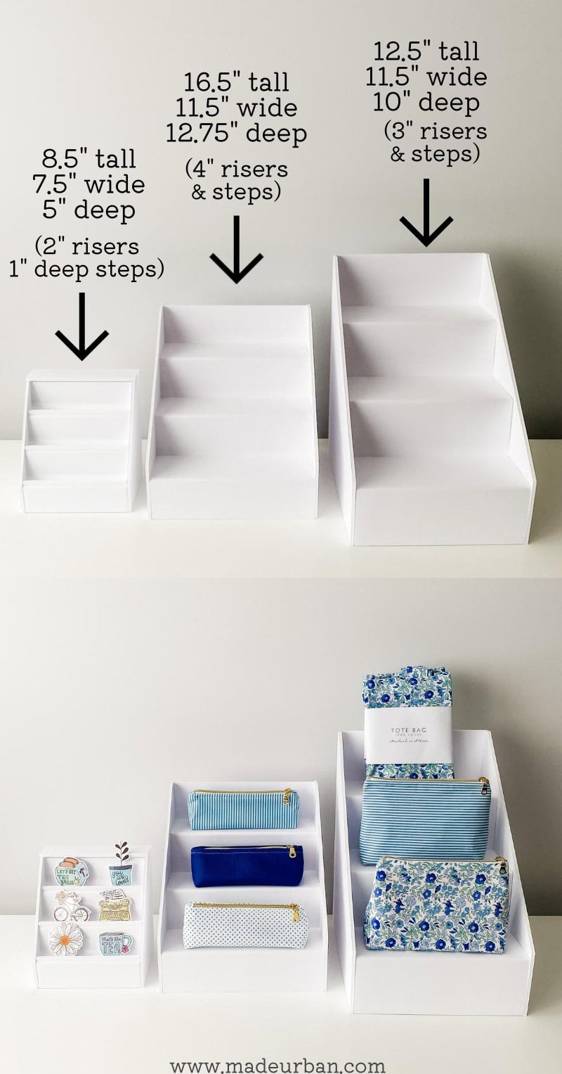 Riser sizes