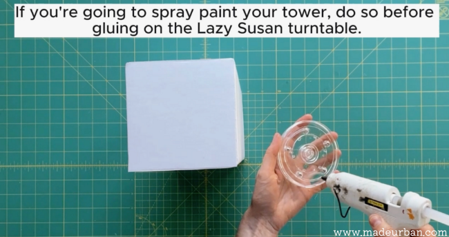 glue turntable