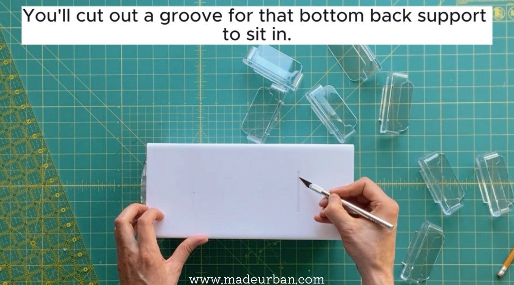 Cut out notch