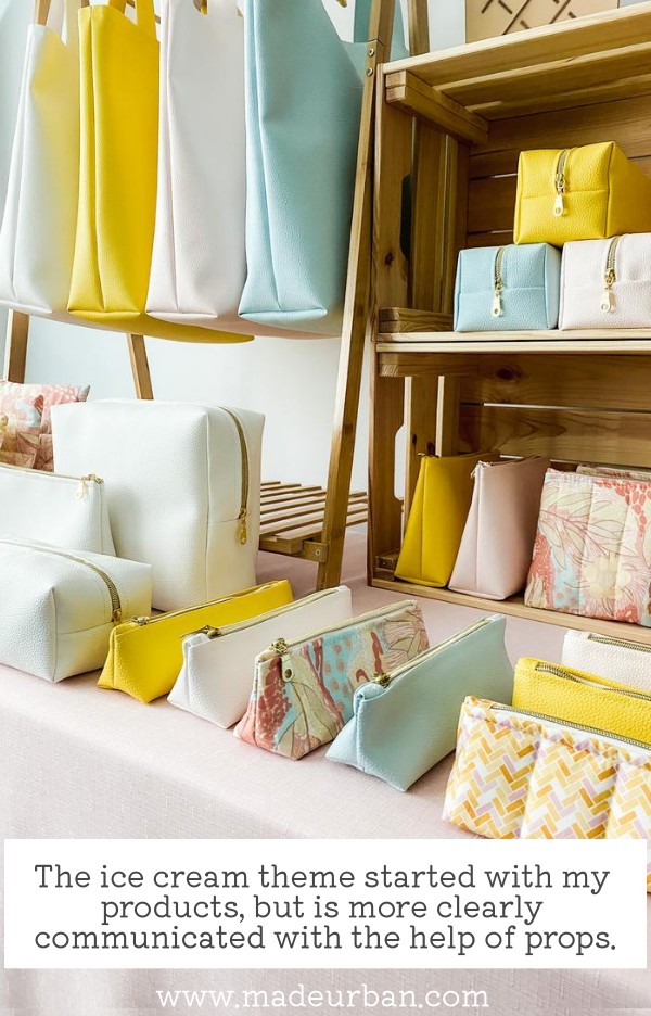Summer craft show display products