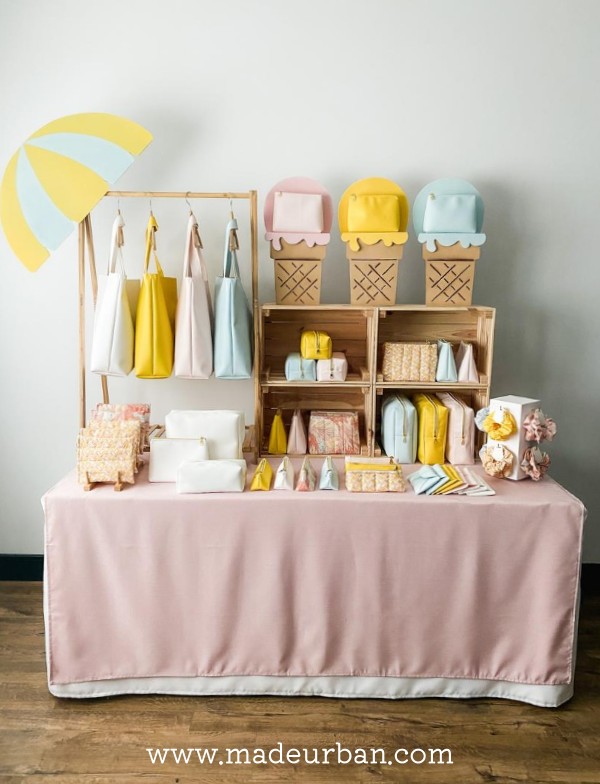 ice cream cart craft show display