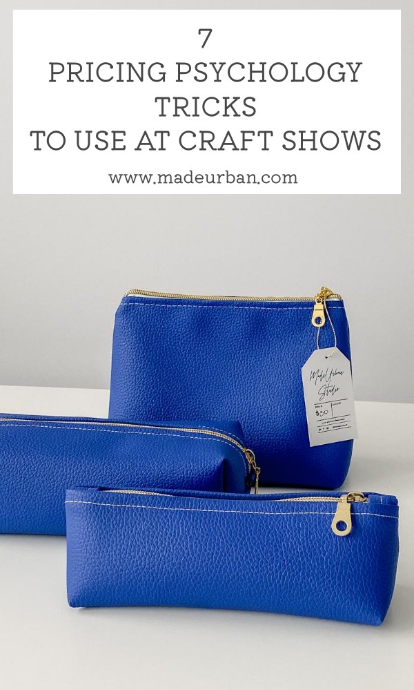 7 Pricing Psychology Tricks to use at Craft Shows