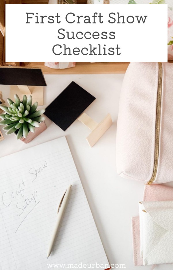 First Craft Show Success Checklist